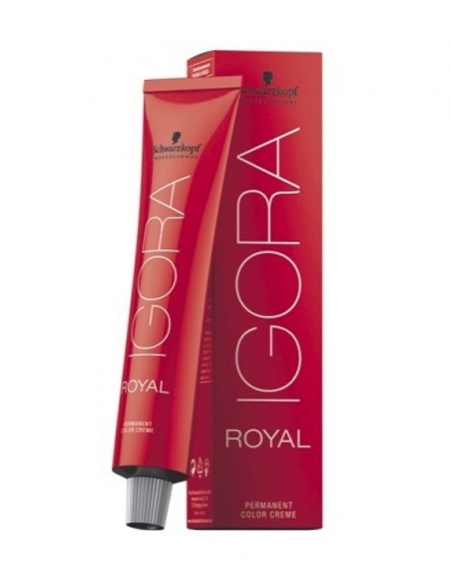 Igora Royal Tinte 3-68 Castaño Oscuro Marrón Rojo