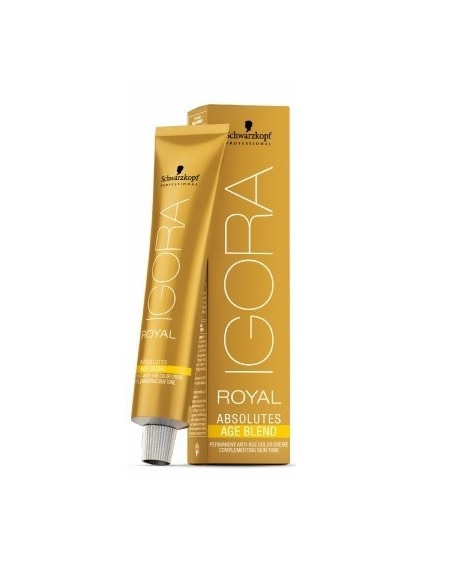 Igora Absolutes Age Blend Tinte 7-450 Rubio Medio Beige Dorado 60ml