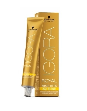 Igora Absolutes Age Blend Tinte 9-560 Rubio Muy Claro Dorado Chocolate 60ml