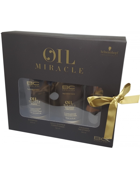 KIT OIL MIRACLE: SHAMPOO 200ML + CONDITIONER 150ML+ OIL 100ML SCHWARZKOPF KIT OIL MIRACLE: SHAMPOO 200ML + CONDITIONER 150ML+ OIL 100ML SCHWARZKOPF
