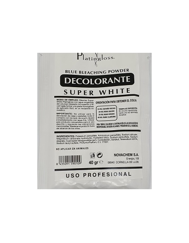 Decolorante Platingloss Super White 40Gr