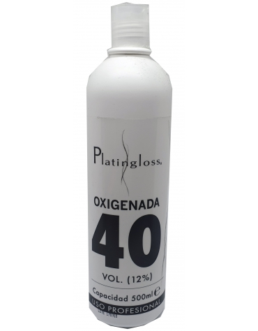 Oxigenada 40V 12% Platingloss 500Ml
