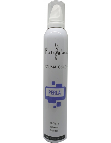 Espuma color Perla Platingloss 300 Ml.