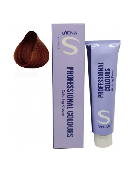 Tinte sena 6,55 Rubio oscuro rojo intenso 60g