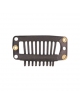 Clip 3,2Cm Grande Extensiones Marron Ref 02924