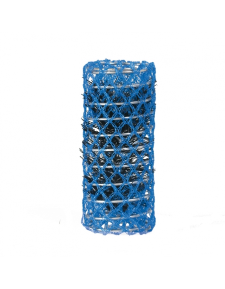 Rulos Malla Azules 28Cm. 6 Un