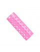 Blister 12 Rulos Translucidos Rosa N.2 20Mm