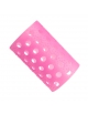 Blister 12 Rulos Translucidos Rosa N. 5 37Mm