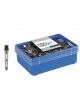 Caja pinzas medianas 120un ref. 01655