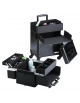 Maleta trolley 4 cuerpos negra 37x24,5x70,5 cm