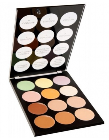 ELIXIR MAKE-UP Color Correct & contour Paleta de correctores de color y contorno ref. 857