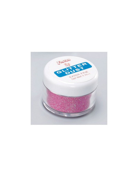Brillantina decoración 10g pink