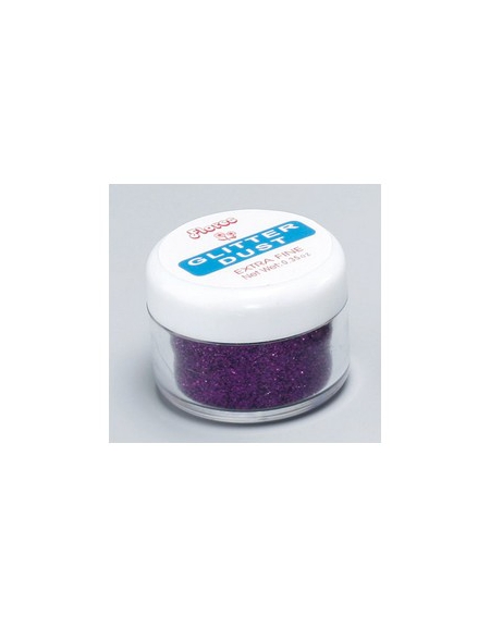 Brillantina decoración purpura 10g