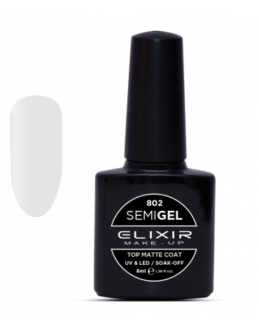 ELIXIR SEMI GEL TOP COAT 802 8ML