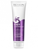 Revlonissimo 45 Days Champú 2en1 Total Color Care Ice Blondes 275ml