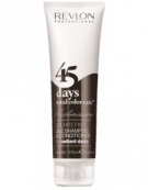 Revlonissimo 45 Days Champú 2en1 Total Color Care Radiant Darks 275ml